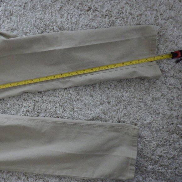 Caterpillar Women's Utility Workwear Jeans Pant Beige Stretch Straight Leg Sz 8 - Picture 14 of 14